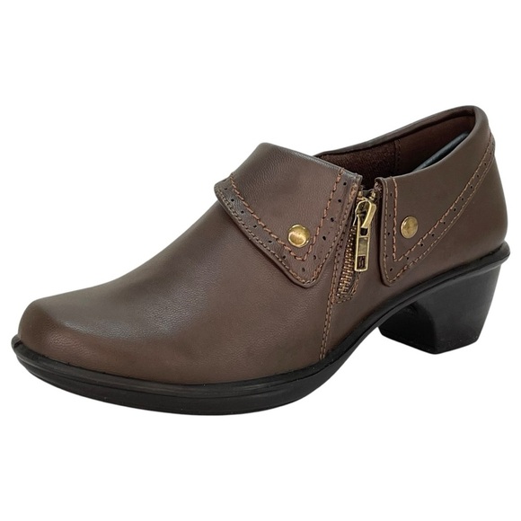 Easy Street Darcy Brown Faux Leather Womens Shooties Size 6.5M - Picture 2 of 12